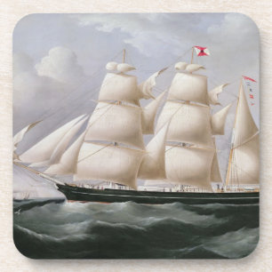 Porta-copo Barque "Procymatia" da tosquiadeira fora de Dôvar