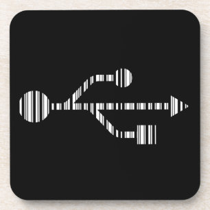 Porta-copo BARRA DE LOGO USB CÓDIGO Computador Design de Padr