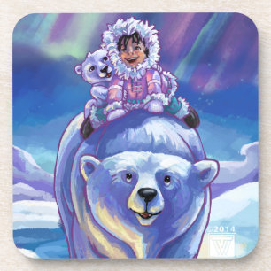 Porta-copo Barramento de Urso Polar