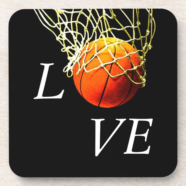 Porta-copo Basketball I Love (Frente)