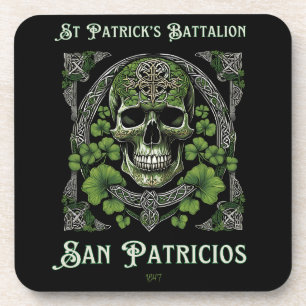 Porta-copo Batalhão de São Patrício San Patricios Irlandês Me