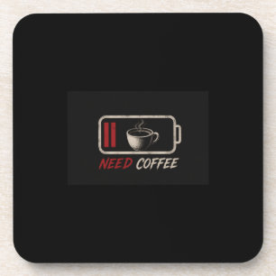 Porta-copo Bateria Baixa Precisa Café –