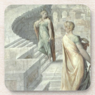Porta-copo Bathsheba que visita David, c.1553