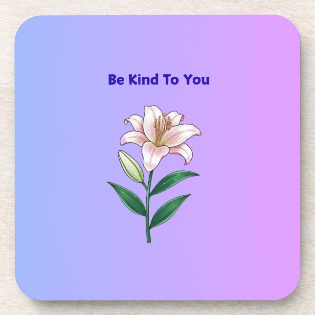 Porta-copo Be Kind To You Lily Self-Care  (Frente)