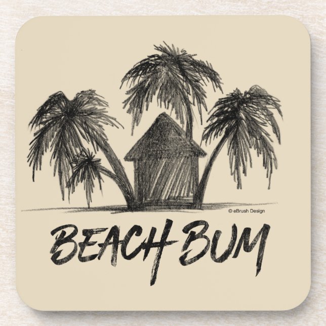 Porta-copo Beach Bum (Frente)