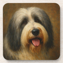Porta-copo Bearded Collie