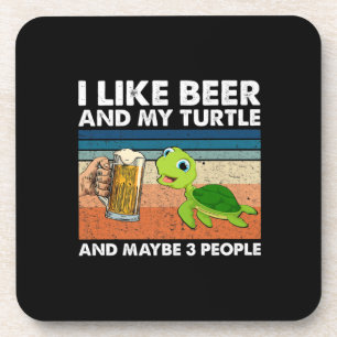 Porta-copo Bebedor de Cerveja Eu Gosto de Cerveja E do Aniver
