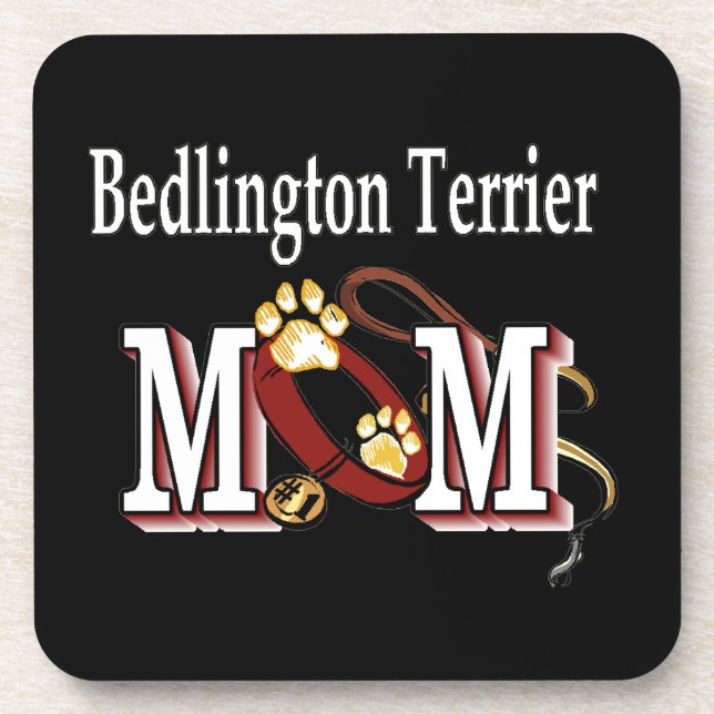 Porta-copo Bedlington Terrier Dog MOM (Frente)