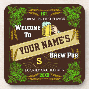 Porta-copo Beer Brewpub Saltos / Boley Welcome:
Personalizad