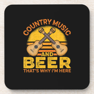 Porta-copo Beer Drinker Country Music E Beer Birthday