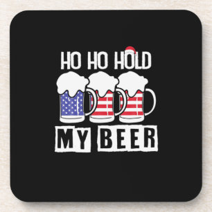 Porta-copo Beer Drinker Ho Ho Segurar Minha Cerveja USA Anive