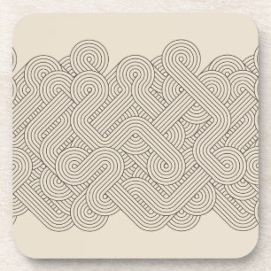 Porta-copo Beira abstrata