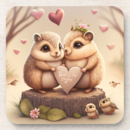 Porta-copo Bela caricatura de ursos