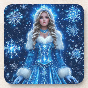 Porta-copo Bela Donzela de Neve