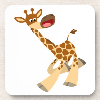 Porta-copo Belas Portas copos de Giraffe Cork Ambling