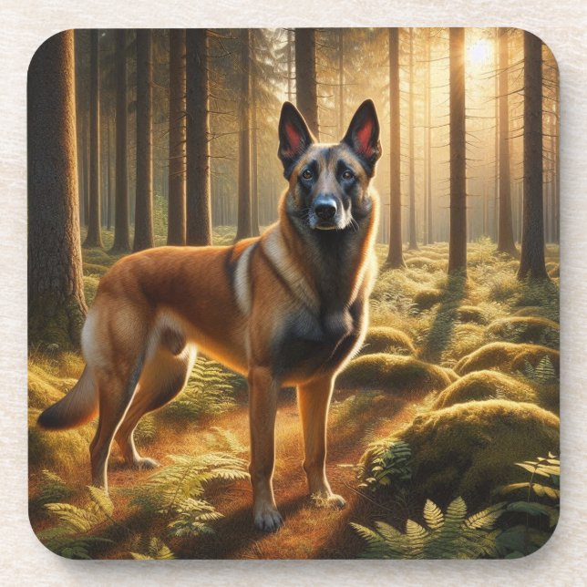 Porta-copo Belgian Malinois (Frente)