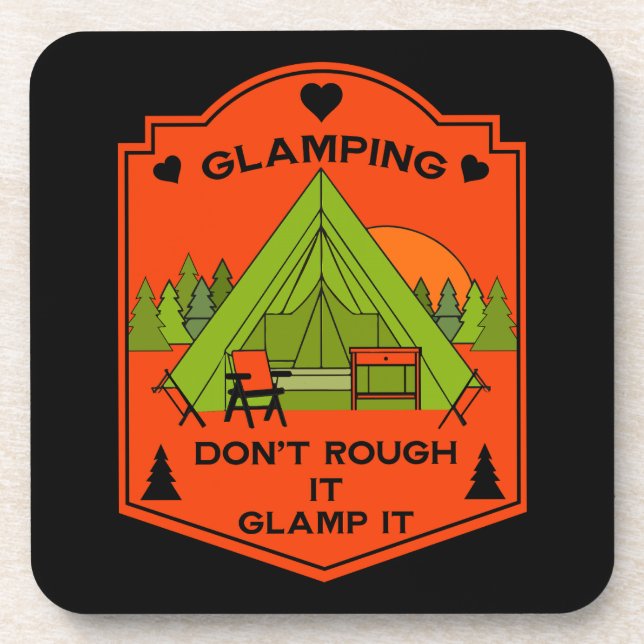 Porta-copo Bell Tent Glamping (Frente)
