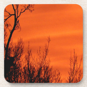 Porta-copo Belo Sol Laranja no Kansas