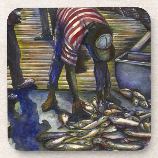 Porta-copo Bênçãos de Sábado, Ilha Harbor (Frente)