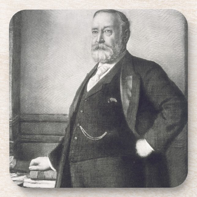 Porta-copo Benjamin Harrison (1833-1901), 2ó presidente de t (Frente)