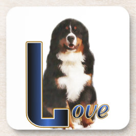 Porta-copo Bernese Mountain Dog Love