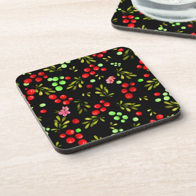Porta-copo Berries Pattern (Left Side)