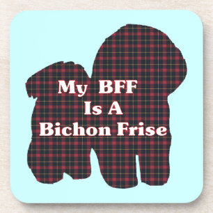 Porta-copo Bichon Frise BFF