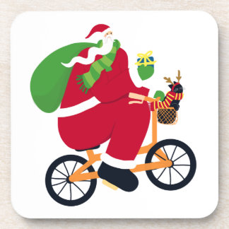 Porta-copo bicicleta Santa Claus