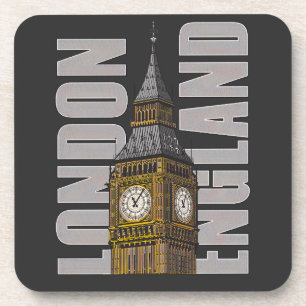 Porta-copo Big Ben Clock Tower Londres Inglaterra Reino Unido