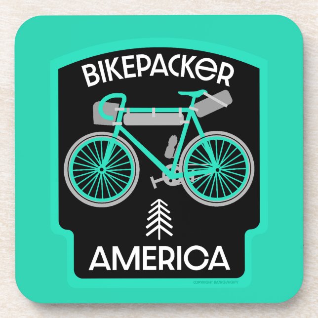 Porta-copo Bikepacking America (Frente)