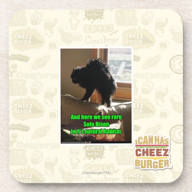 Porta-copo Bisonte do sofá (Frente)