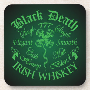 Porta-copo Black Death 77 - Honey Irish Whiskey