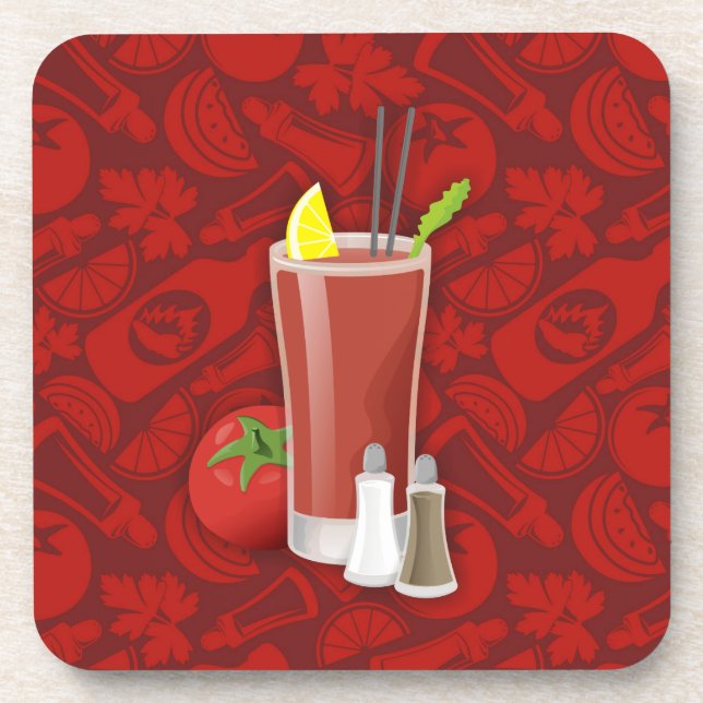 Porta-copo Bloody Mary (Frente)