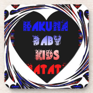 Porta-copo Blue Black Hakuna Matata Baby Kids Design.png