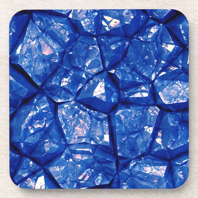 Porta-copo Blue Stone Texture (Frente)