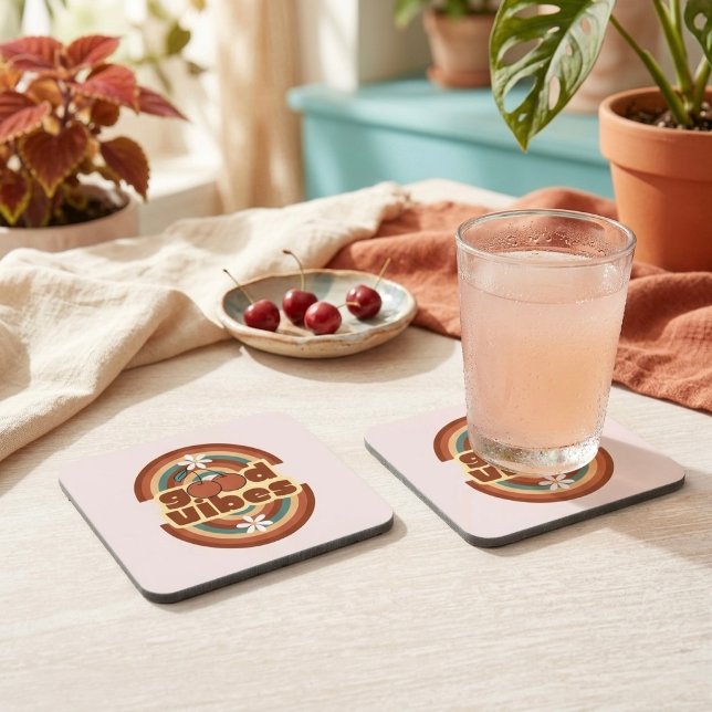 Porta-copo Boas Vibrações (Criador carregado)