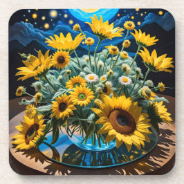 Porta-copo Bodegón Flores y Noche 1 - 001