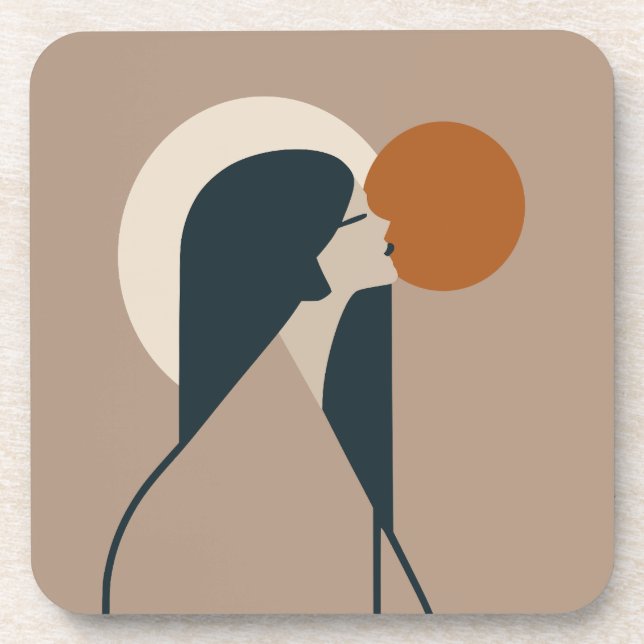 Porta-copo Boho Woman Sun (Frente)