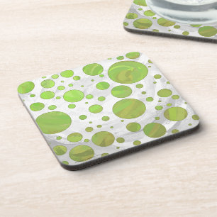 Porta-copo Bolinhas Verde de Kiwi Bash