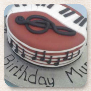 Porta-copo Bolo da mãe do feliz aniversario