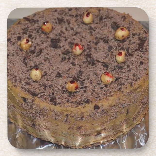 Porta-copo bolo de cenoura (Frente)