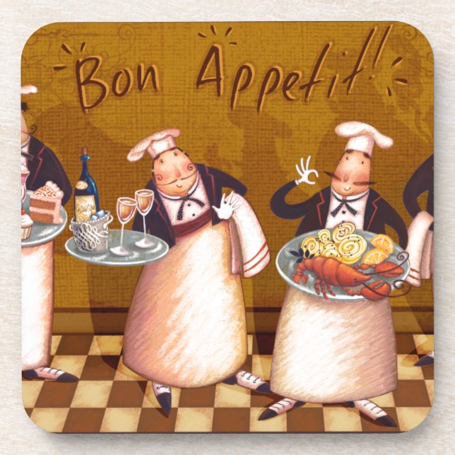 Porta-copo Bon Appétit (Frente)