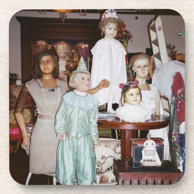 Porta-copo Bonecas Vintage Antiques (Frente)