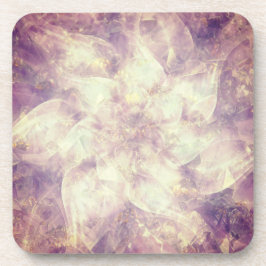 Porta-copo Bonito Flor Roxo Mandala