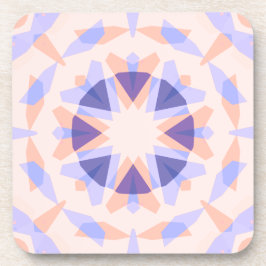 Porta-copo Bonito Pastel Purple Peach Star Eclectic Kitsch