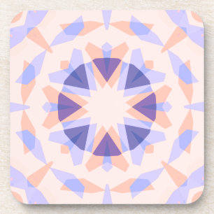 Porta-copo Bonito Pastel Purple Peach Star Eclectic Kitsch