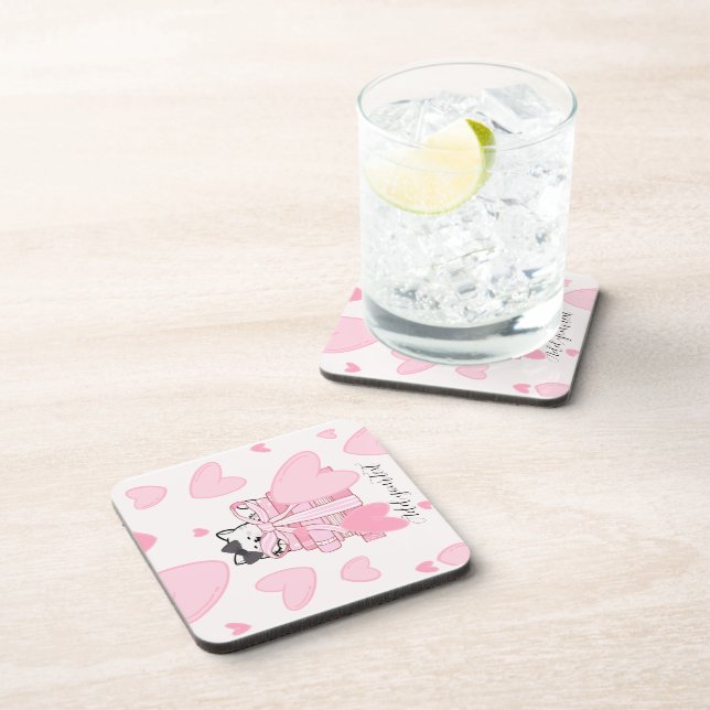 Porta-copo Bookish Drink Coaster  (Lado Direito)
