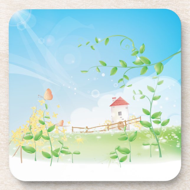 Porta-copo Borboleta do País (Frente)