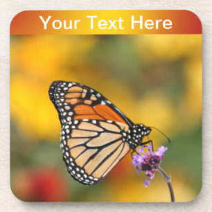 Porta-copo Borboleta Monarca em Busca de pólen