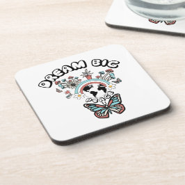 Porta-copo Borboletas e Cogumelos Sonham Grande inspo positiv